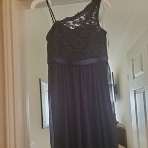 Navy Blue Bridesmaid Dress